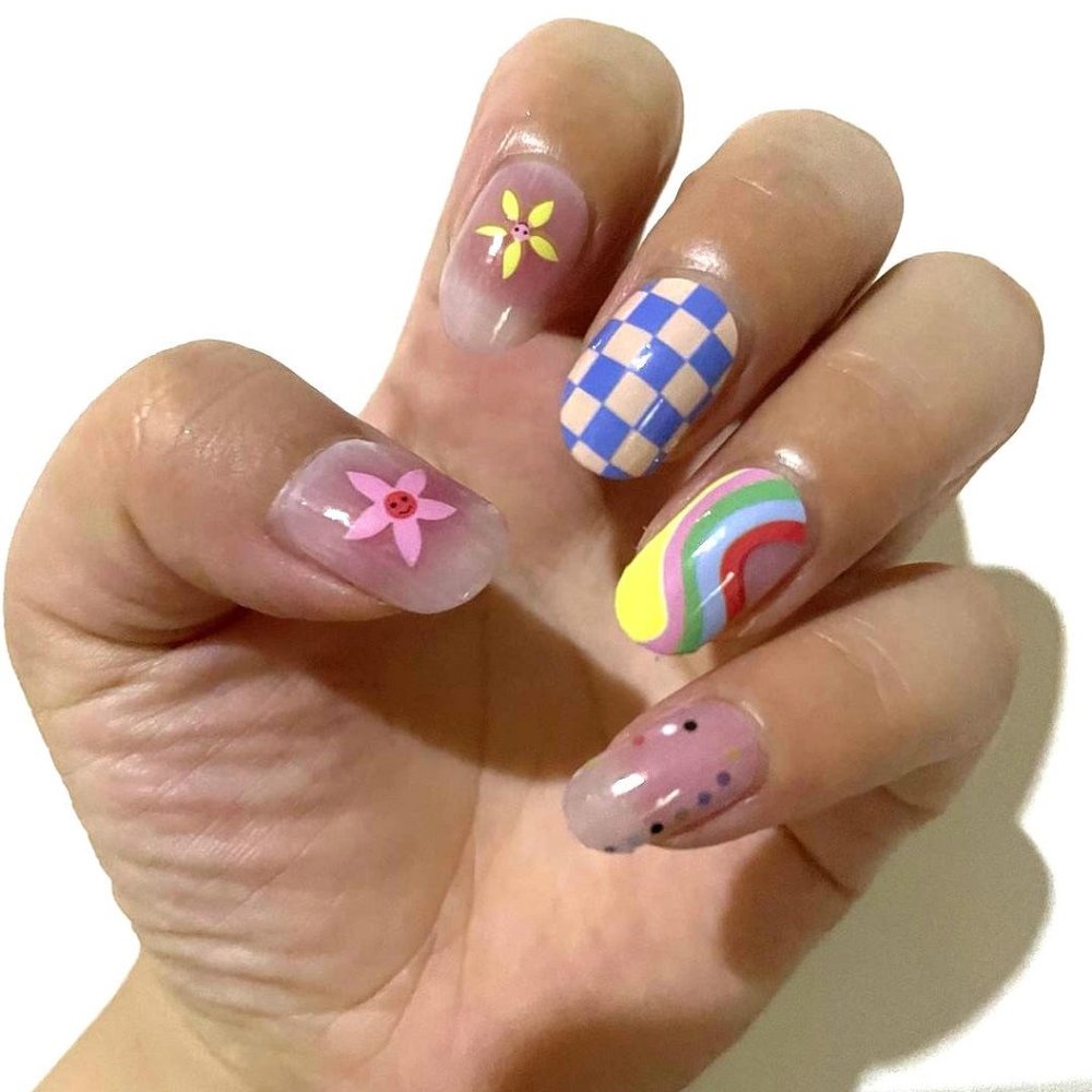 Easter Sale on Nail Wraps, Nail Polish Stickers - 25% OFF!